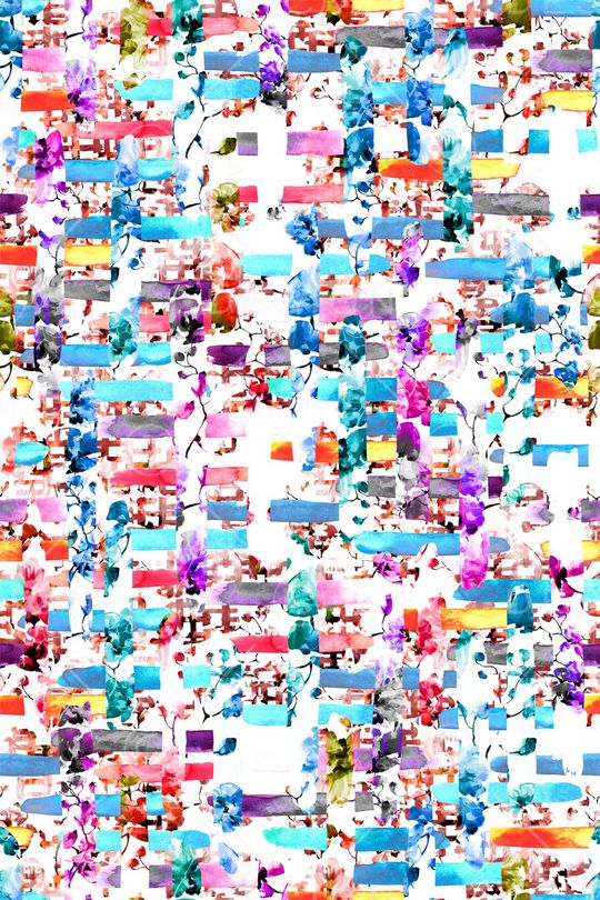 几何印花华亿平台图片