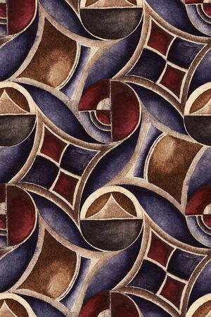 几何印花华亿平台图片