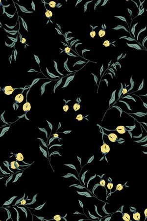 绿植树叶印花华亿平台图片