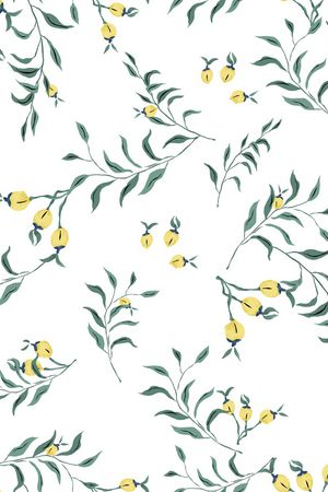 绿植树叶印花华亿平台图片