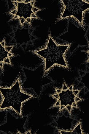 古典星辰印花华亿平台图片