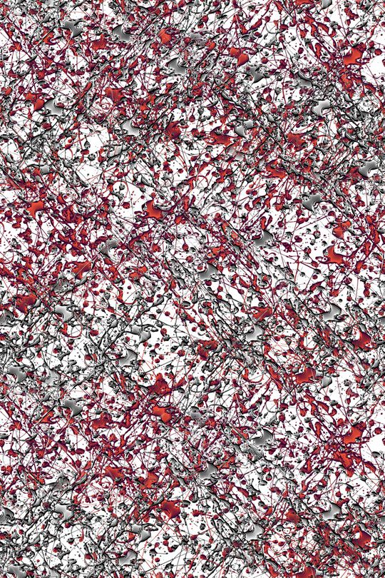 抽象男装印花华亿平台图片