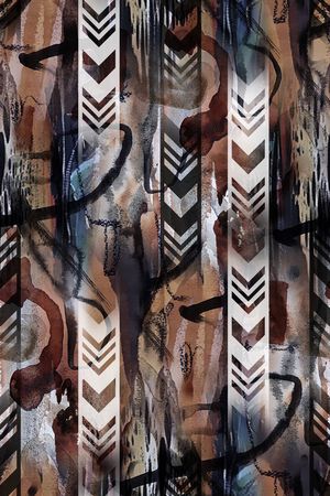 几何印花华亿平台图片