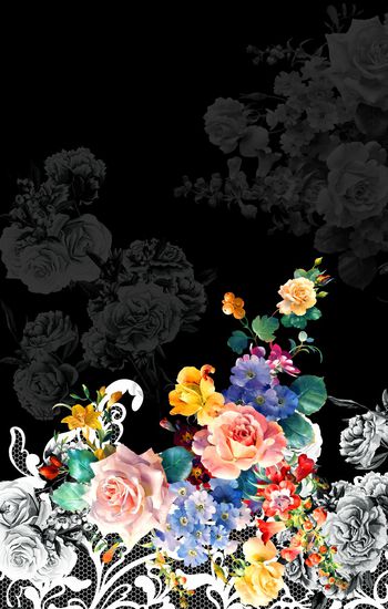 定位花印花华亿平台图片