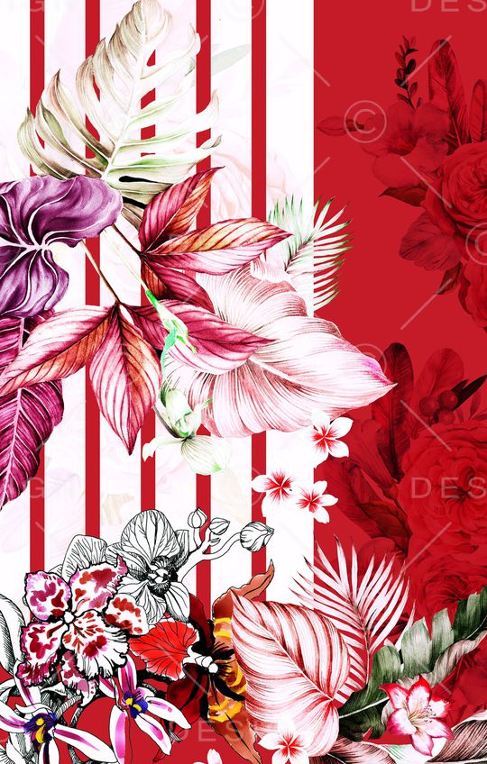 定位花印花华亿平台图片