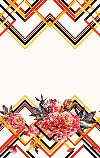 定位花印花华亿平台图片