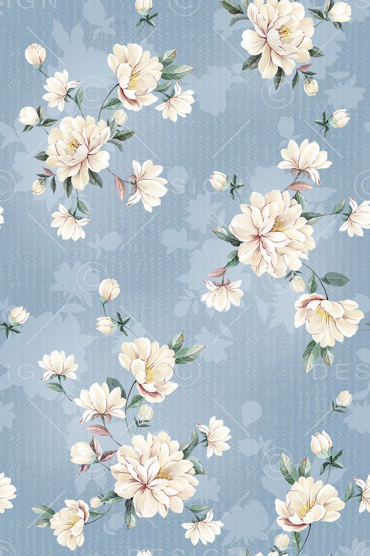 彩底花卉印花华亿平台图片