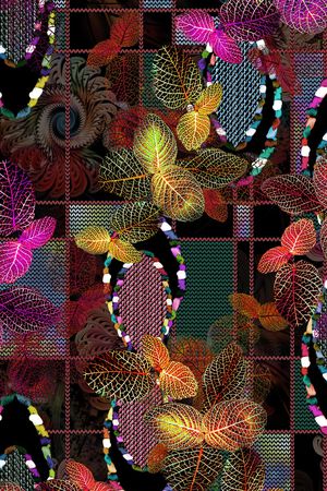 几何印花华亿平台图片