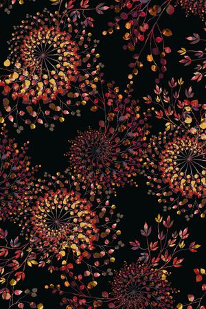 绿植树叶印花华亿平台图片