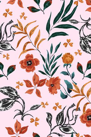 绿植树叶印花华亿平台图片