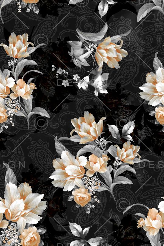 佩斯利印花华亿平台图片