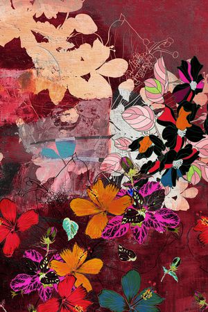 纹理印花华亿平台图片