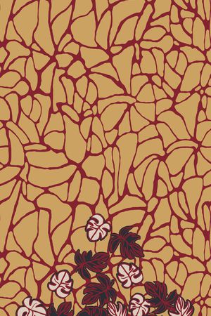 绿植树叶印花华亿平台图片