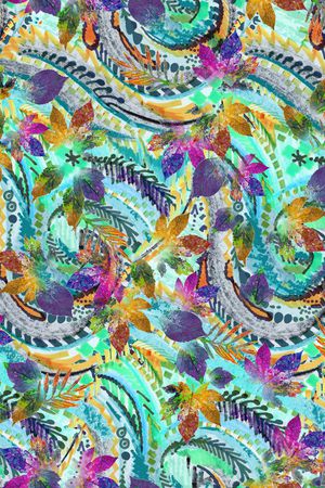 涂鸦印花华亿平台图片