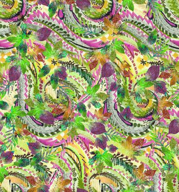 1337341-200623叶子和涂鸦绿色