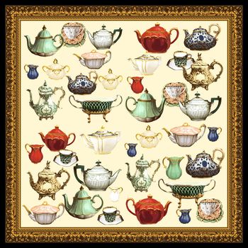 方巾印花华亿平台图片