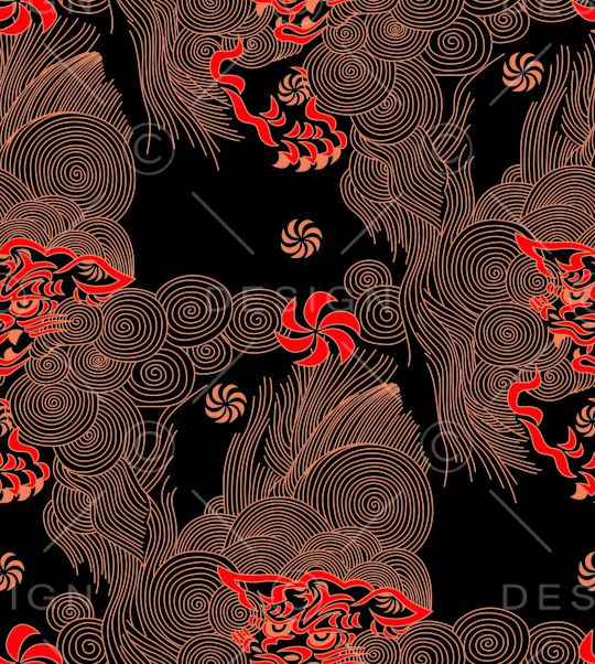 简约印花华亿平台图片