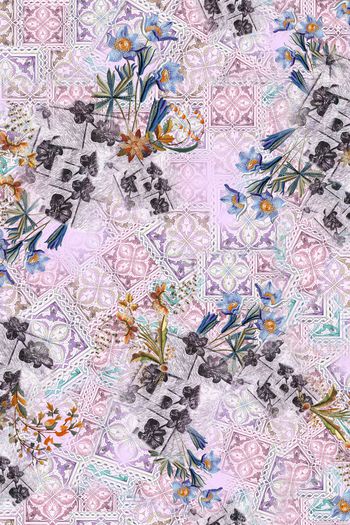 格子印花华亿平台图片