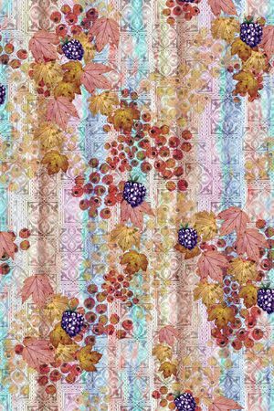 绿植树叶印花华亿平台图片