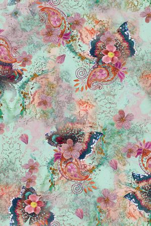 民族风印花华亿平台图片