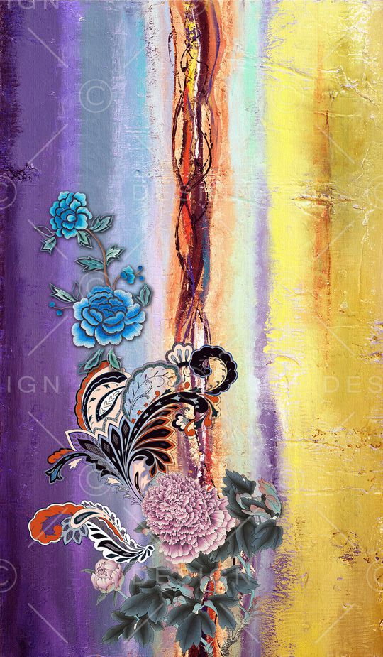 定位花印花华亿平台图片