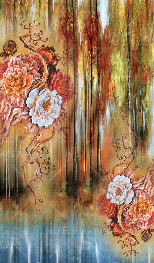 女装定位花印花华亿平台图片