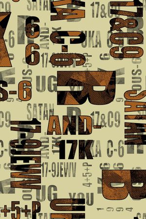 字母印花华亿平台图片