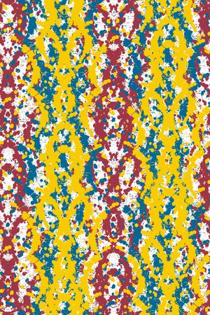 抽象男装印花华亿平台图片