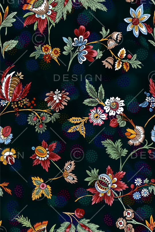 绿植树叶印花华亿平台图片