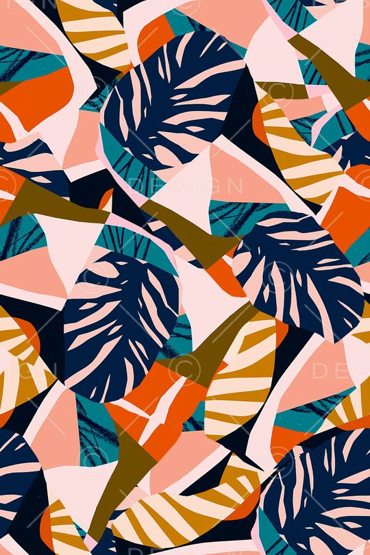 几何印花华亿平台图片