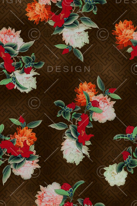 旗袍印花华亿平台图片