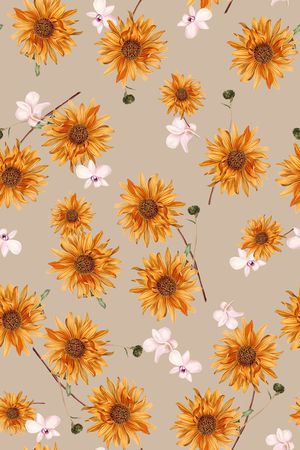 菊花印花华亿平台图片