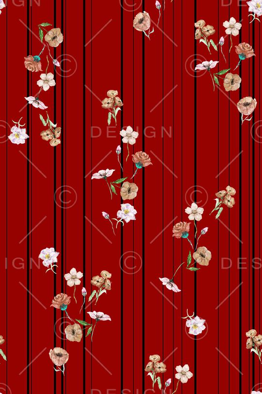 黑白条纹印花华亿平台图片