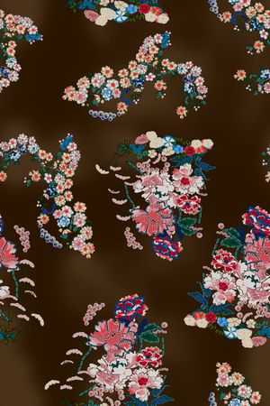 旗袍印花华亿平台图片