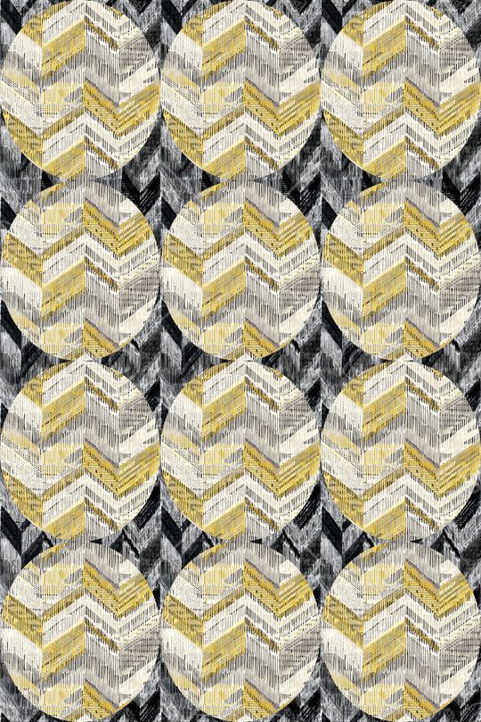 线条画印花华亿平台图片