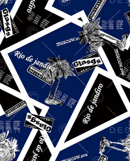 几何印花华亿平台图片