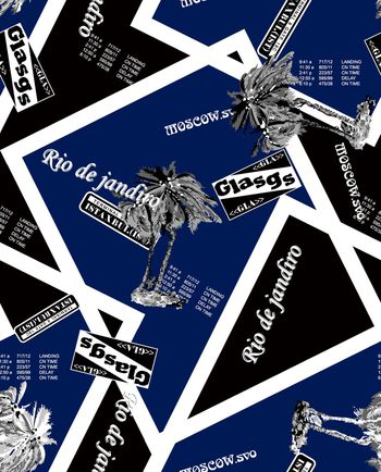 几何印花华亿平台图片