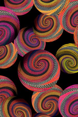 几何印花华亿平台图片