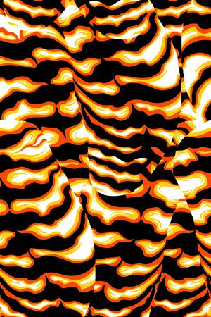 动物纹印花华亿平台图片