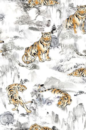 动物印花华亿平台图片