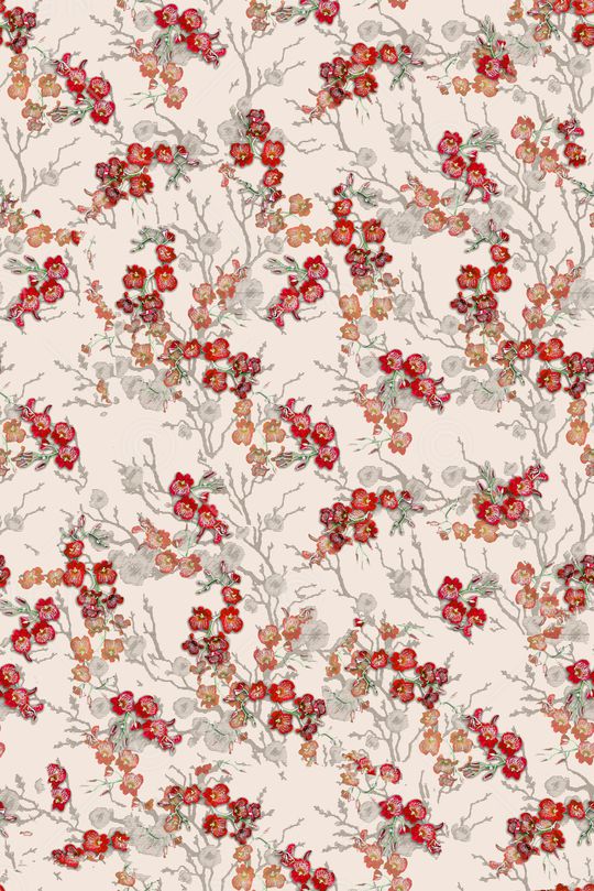 复古印花华亿平台图片