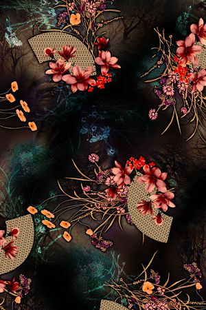 数码华亿平台印花华亿平台图片