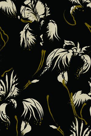 写意印花华亿平台图片