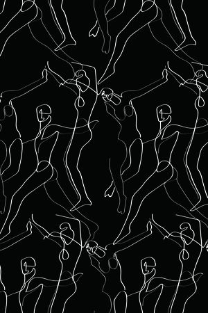 抽象印花华亿平台图片