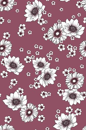 植物印花华亿平台图片