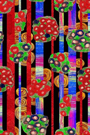 几何印花华亿平台图片