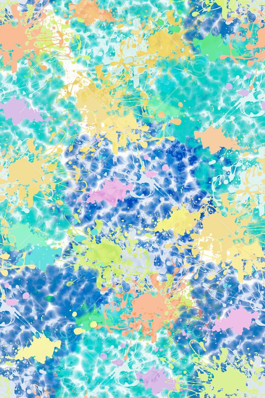 抽象男装印花华亿平台图片