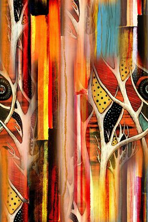 几何印花华亿平台图片