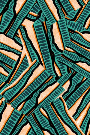 几何印花华亿平台图片