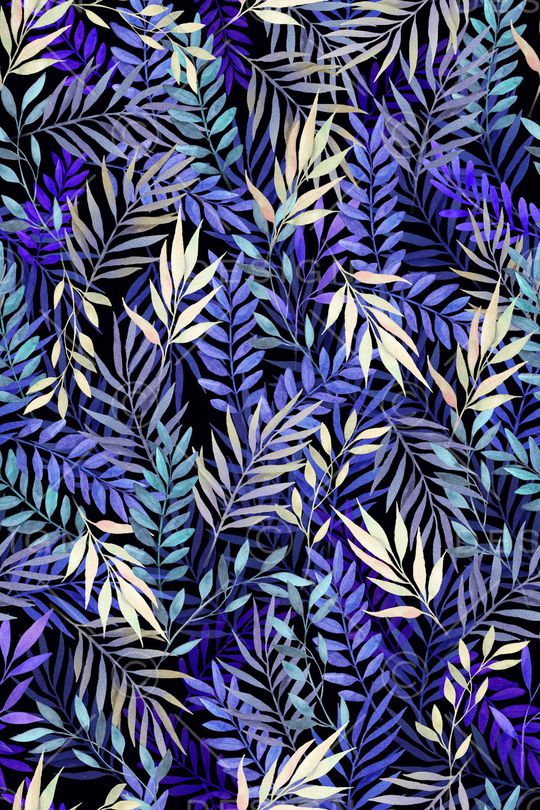 绿植树叶印花华亿平台图片